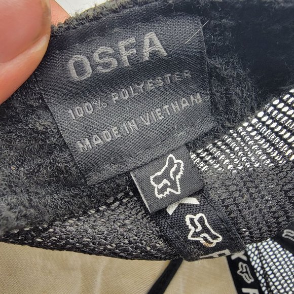 Fox Racing Black Yellow Trucker Hat Mesh Back Adjustable Casual Comfort 19616 - Picture 8 of 10